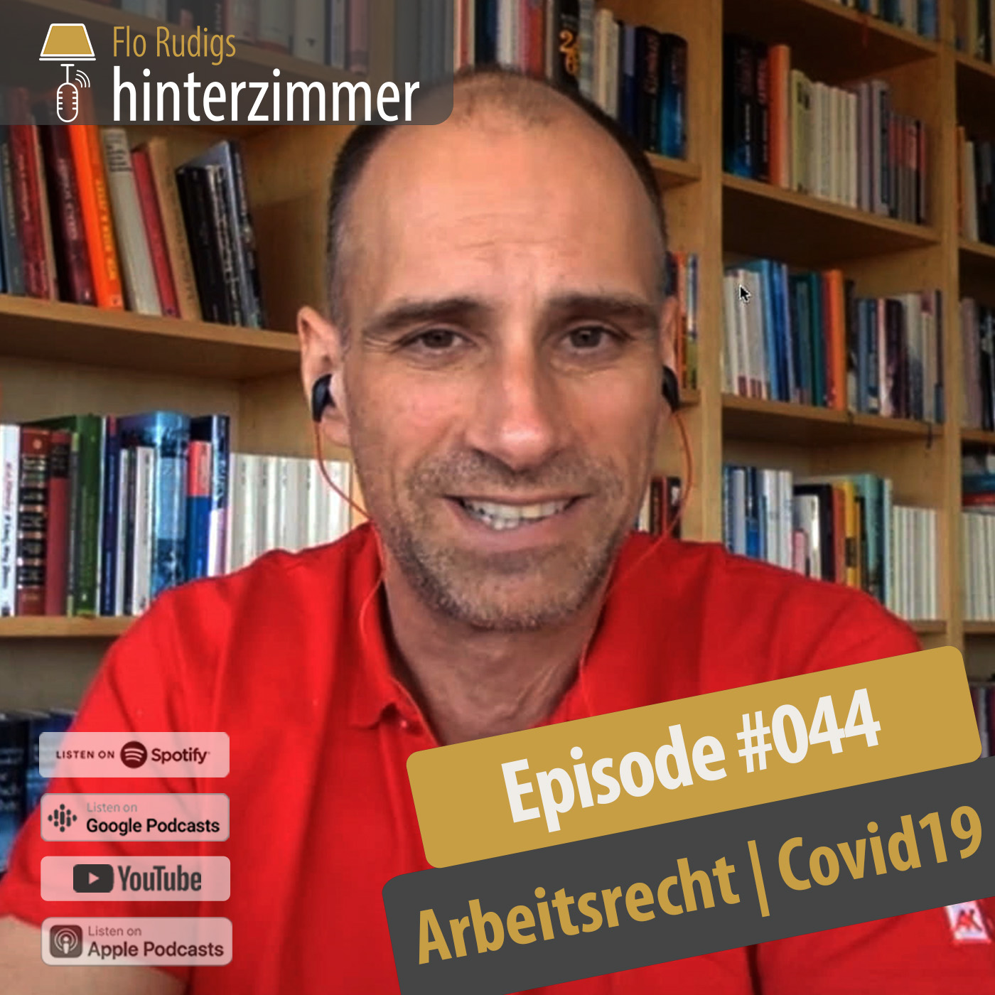 Sascha Tomanek: Arbeitsrecht in Corona-Zeiten | Hinterzimmer #044 episode artwork