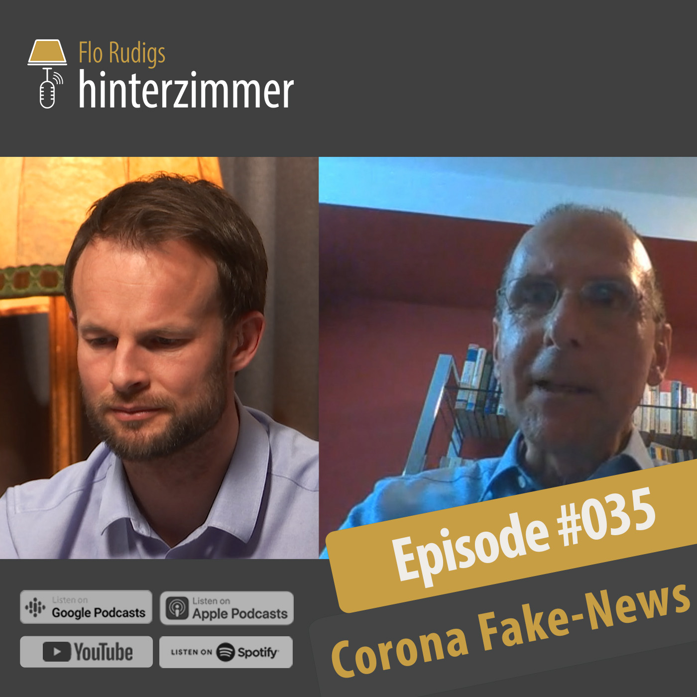 Corona Fake-News: Glauben statt Wissen | Prof. Peter Filzmaier | Hinterzimmer #035 episode artwork