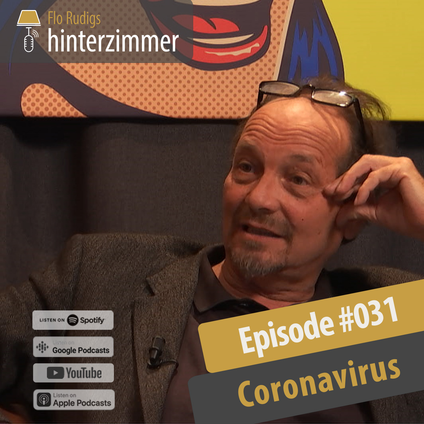 Was soll diese Coronavirus-Aufregung? | Fakten von Dr. Peter Kreidl | Hinterzimmer #031 episode artwork