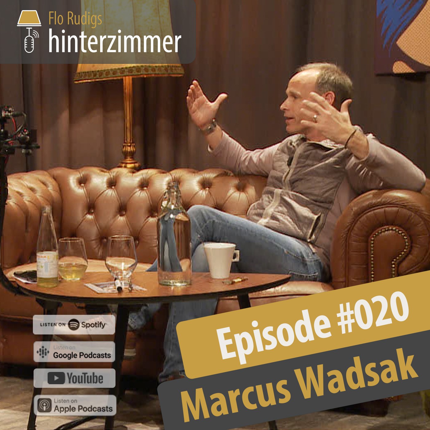 Marcus Wadsak: Fakten vs. Fake, falsche Prognosen, Eitelkeit | Hinterzimmer #020 episode artwork