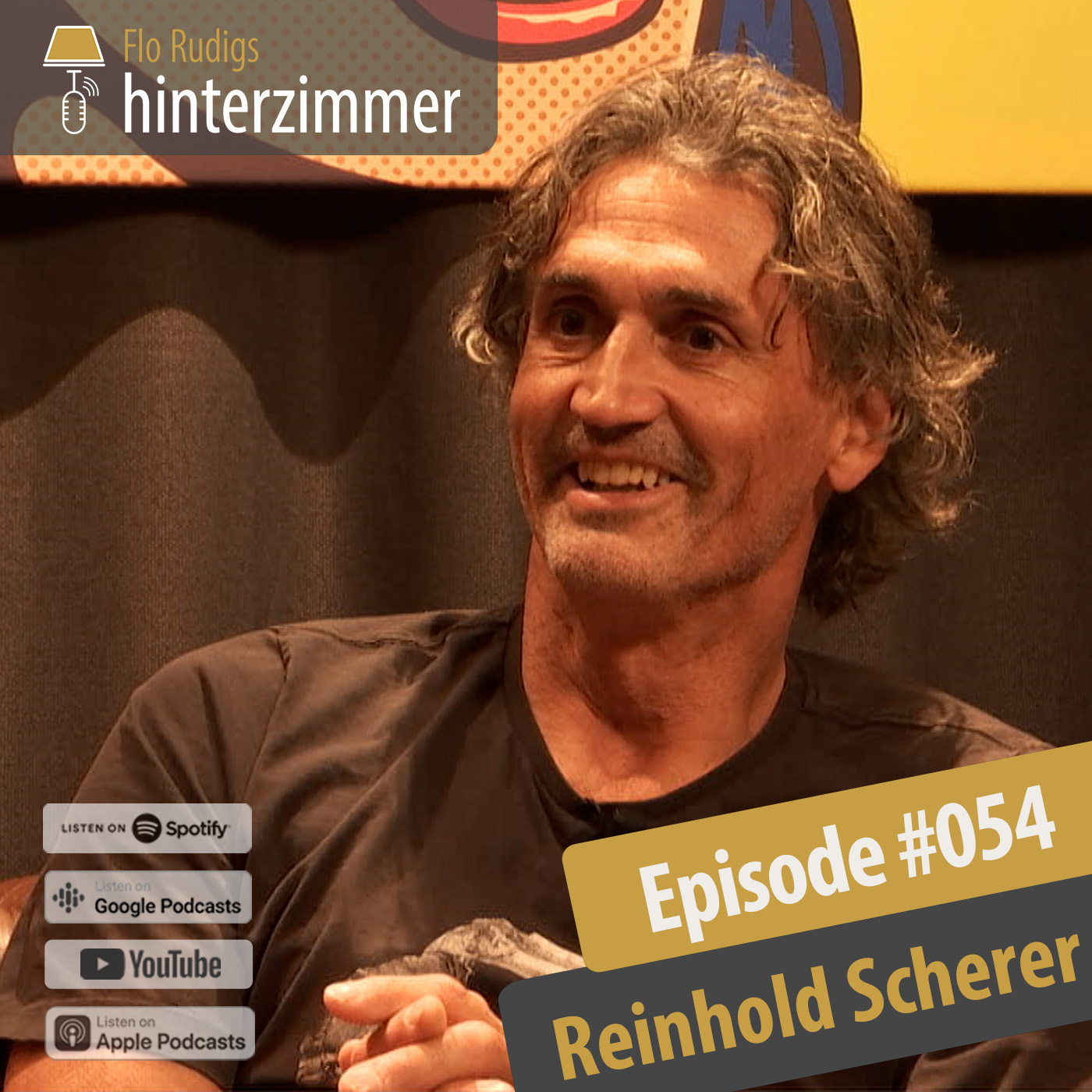Reini Scherer: Vom Freigeist zum Manager | Hinterzimmer #054 episode artwork