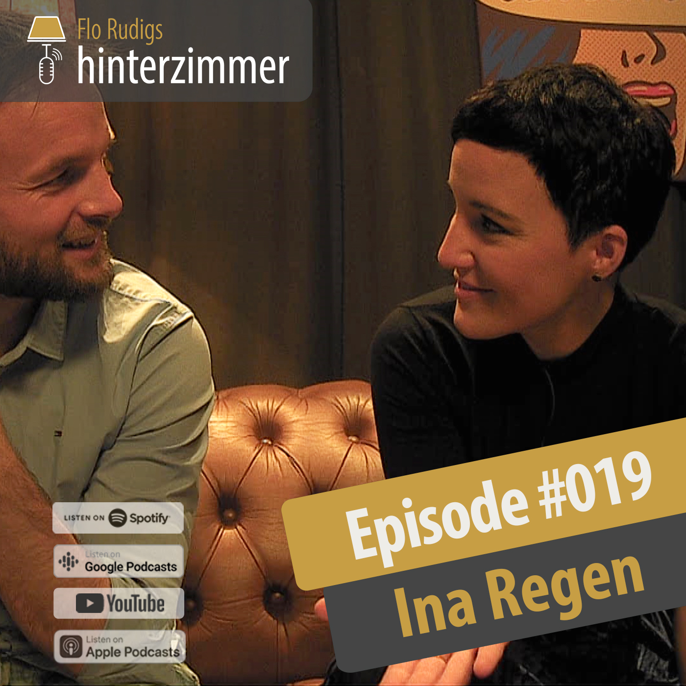 Ina Regen über ihren großen Durchbruch, Glücksgefühle, Nein-Sagen | Hinterzimmer #019 episode artwork