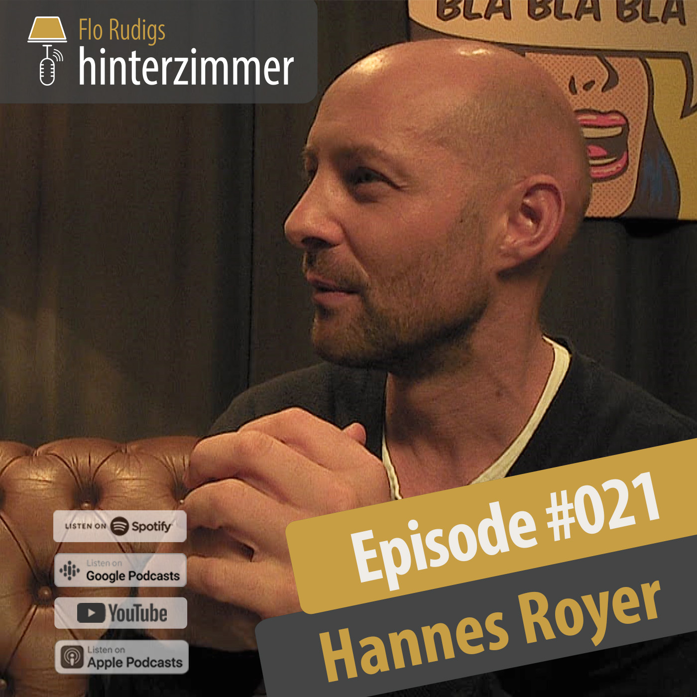 Hannes Royer: Wer nichts weiß, muss alles essen | Hinterzimmer #021 episode artwork