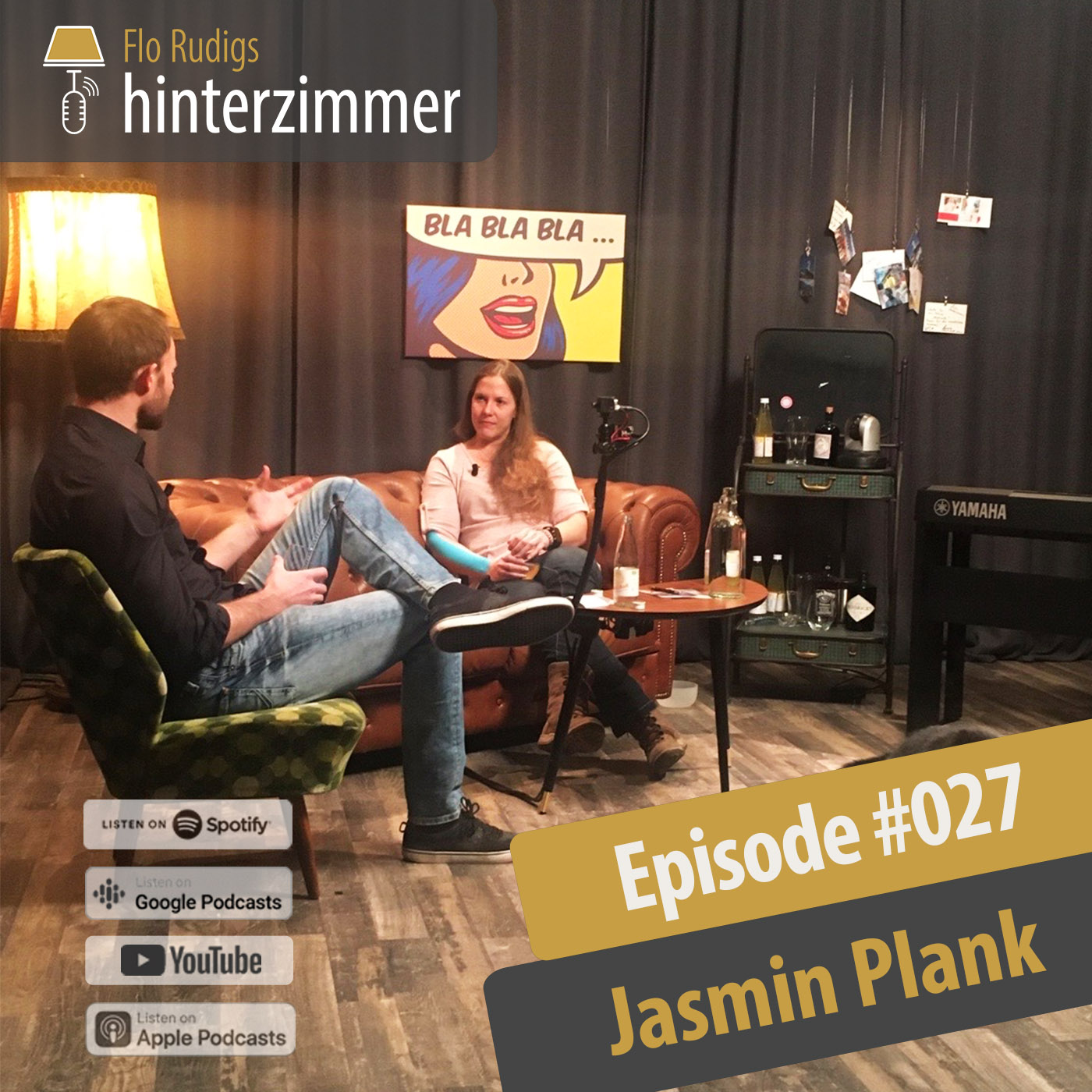 Jasmin Plank: Ich zeig's dem Leben jetzt! | Hinterzimmer #027 episode artwork