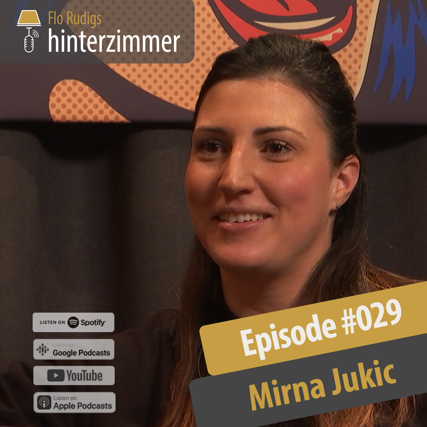 Mirna Jukic: Wer nichts denkt, ist nicht dumm | Hinterzimmer #029 episode artwork
