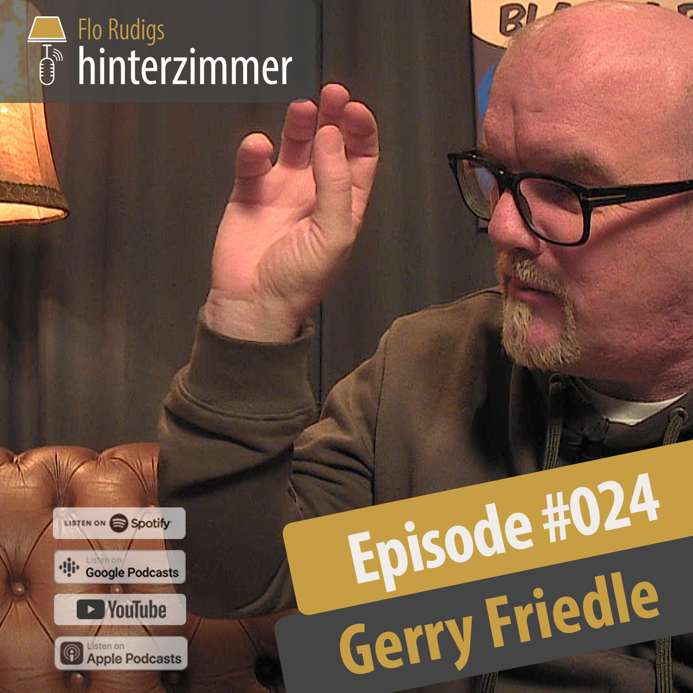 Wie tickt Gerry Friedle (DJ Ötzi)? Das Gespräch hinter den Kulissen | Hinterzimmer #024 episode artwork