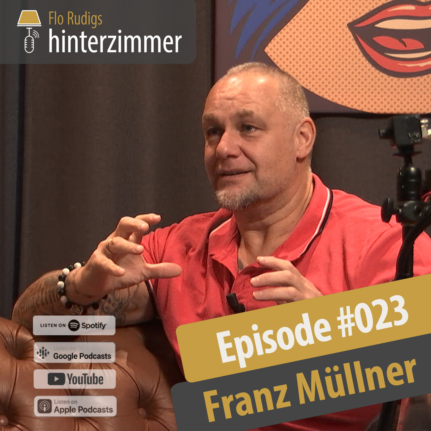 Strongman Franz Müller: Wie ich zur Maschine wurde | Hinterzimmer #023 episode artwork