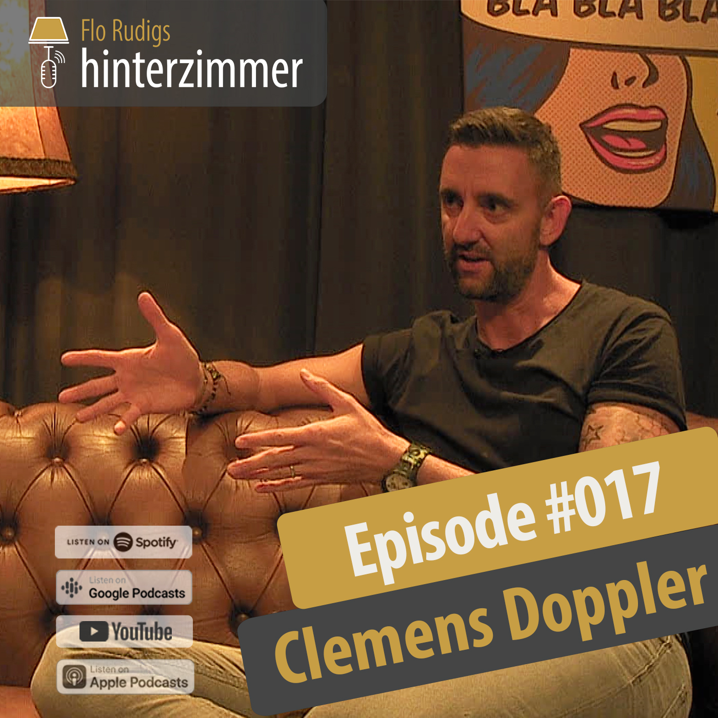 Clemens Doppler: "Wir sudern uns das Leben schön." | Hinterzimmer #017 episode artwork