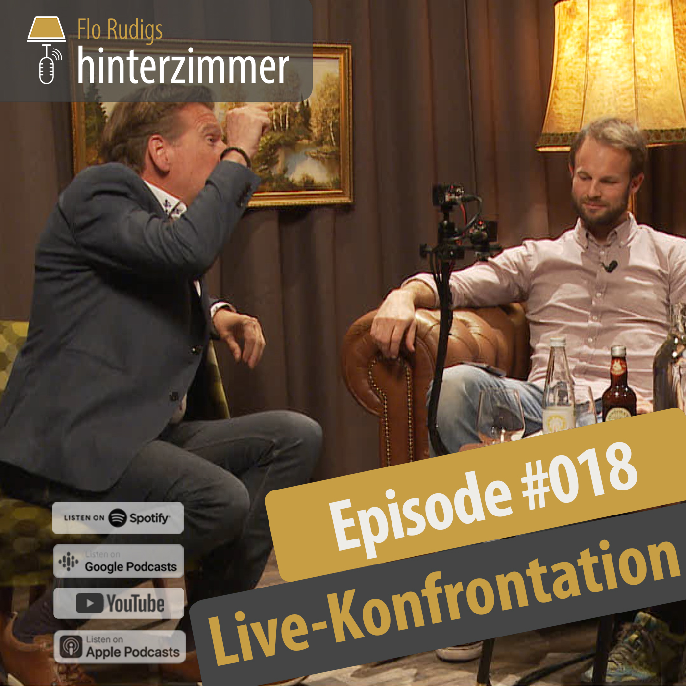 Öko-Hysteriker und grüne Schizos? Walter Delle Karth trifft Gebi Mair | Hinterzimmer #018 episode artwork